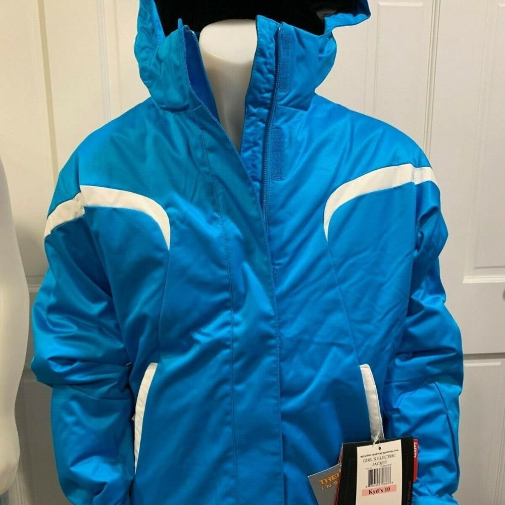 New with tags, authentic 
SPYDER Girl's ELECTRIC Jacket